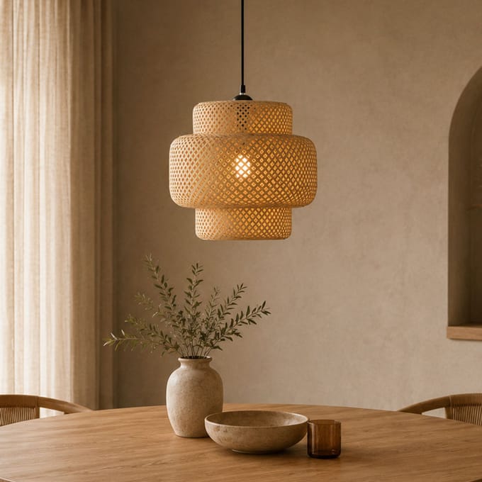 Milton & Oldbrook Bamboe Hanglamp Ø 40 cm Dresden
