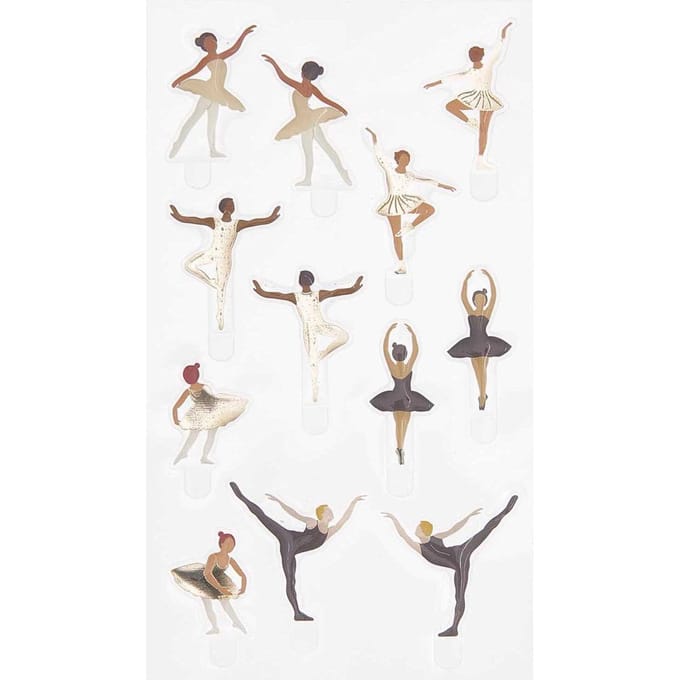 Rico Design Gel stickers "FIGURICO" - Ballet