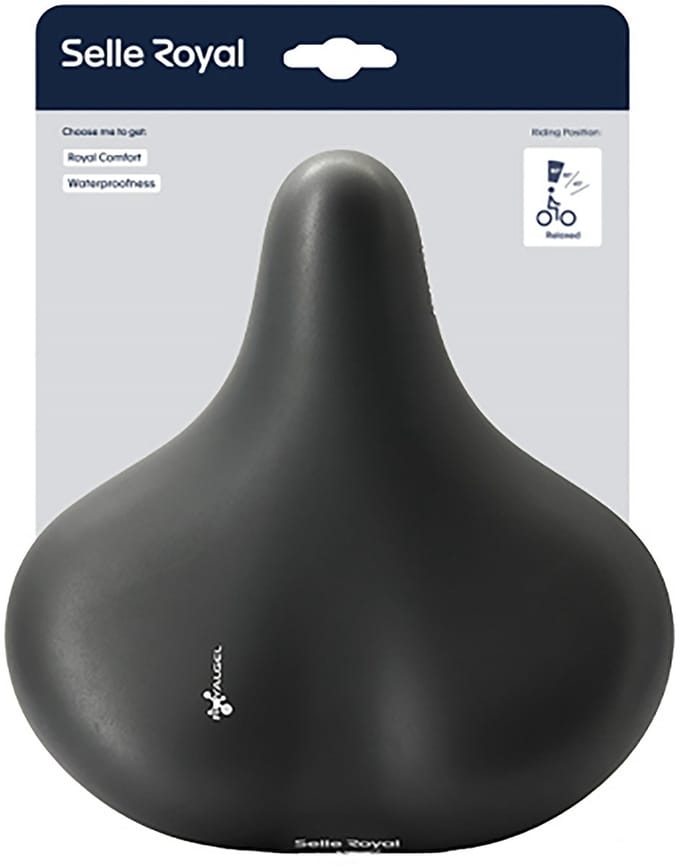 Fietszadel Selle Royal Gipsy Spring Relaxed - Zwart