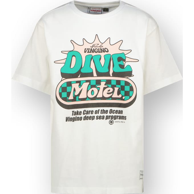 Vingino Boys Heryo T-shirt Real White Größe: 2 | T-Shirts Outlet | kids | Weiß