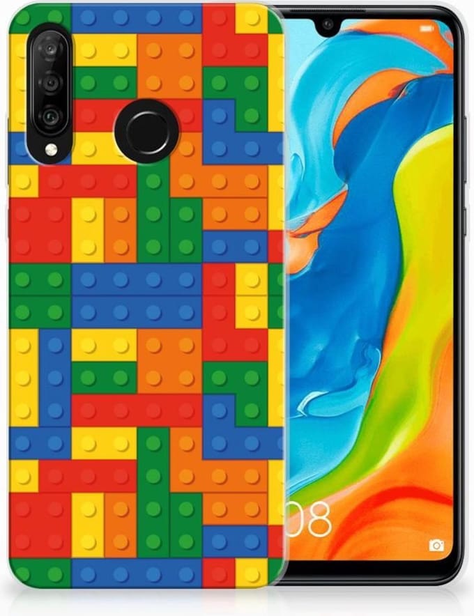 Huawei P30 Lite TPU bumper Blokken