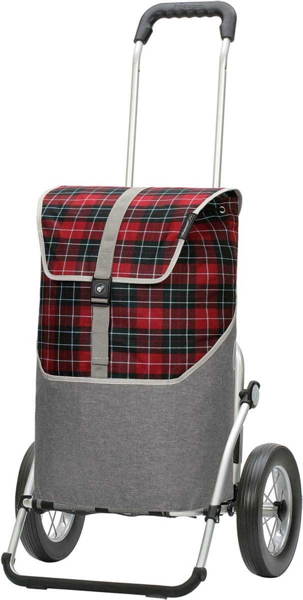 Andersen SHOPPER MANUFAKTUR Boodschappentrolley Royal Shopper Gese Red Rood 107cm