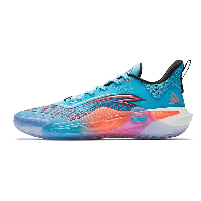 Anta Kai 1 Speed Ice & Speed Heren Sneakers Blauw Oranje Wit 8125B1128S-6 43 blue