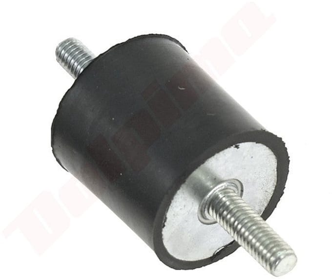 Trillingsdemper passend op UNI MM 30x30mm M6x18/M6x18/60