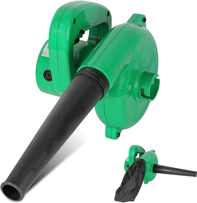 ZRSS® Elektrische bladblazer - Klein Formaat - Bladzuiger met opvangzak - Blaas- en zuigfunctie