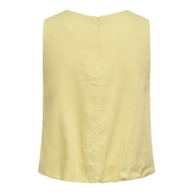 Only Goa Balon Linen Top Dames - Maat L