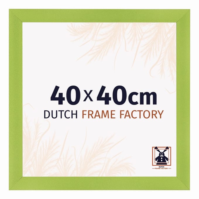 Fotolijst 40x40 cm - MDF - Groen - Praag