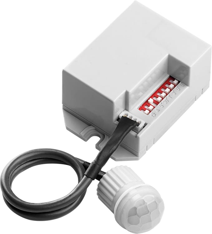Mini Pir - Bewegings sensor - inbouw - 12 volt
