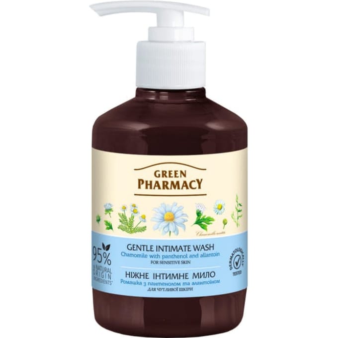 Green Pharmacy Gentle Intimate Wash Chamomile &amp; Allantoin 370 ml