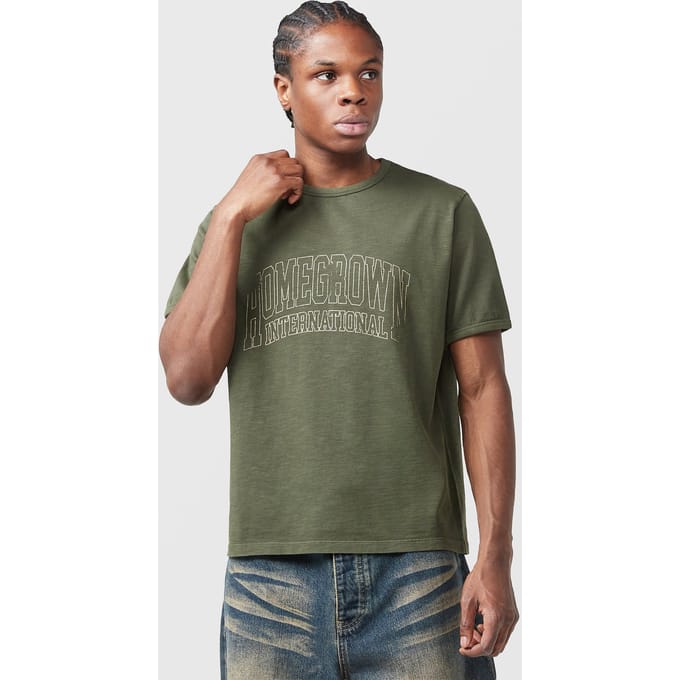Home Grown International Ringer T-Shirt