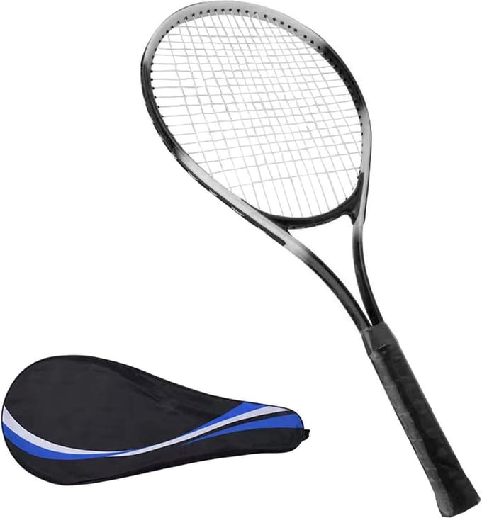 Enkele Tennisracket 27 Inch voor Beginners Competitie Training - Draagtas Inbegrepen