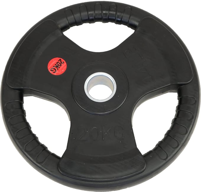 MDsport - Olympische halterschijven - Bumperplates - 20 kg - Per stuk