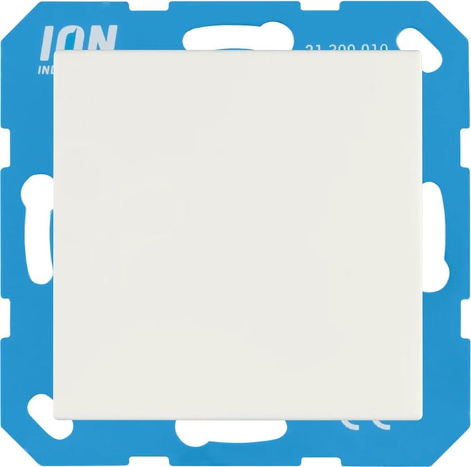 ION industries V1/J1/D1 blindplaat alpin wit mat (21.300.015)
