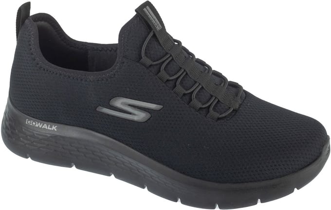 Skechers GO Walk Flex - Ultra, Mannen, Zwart, Sneakers, maat: 43