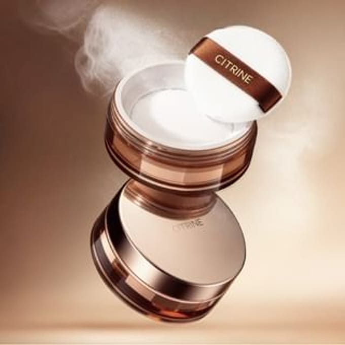 CITRINE - Clear Mist Loose Powder - 2 Colors 02# Transparent - 10g