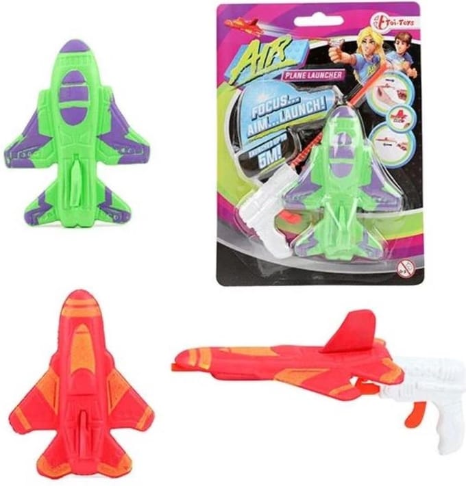 Toi-Toys Play Out Launch Foam Airplane