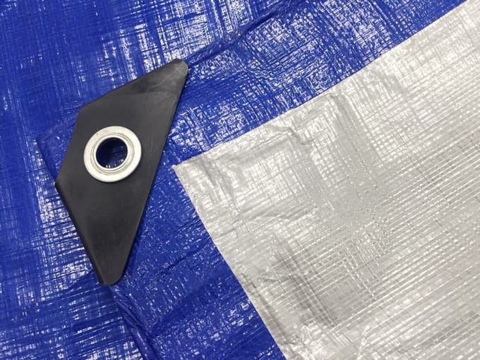 Benson Dekzeil 4 x 6 meter blauw profi