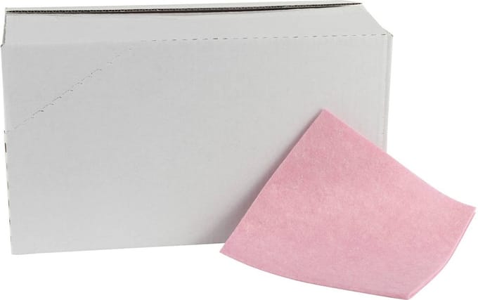 Sopdoek dispenserdoos rood