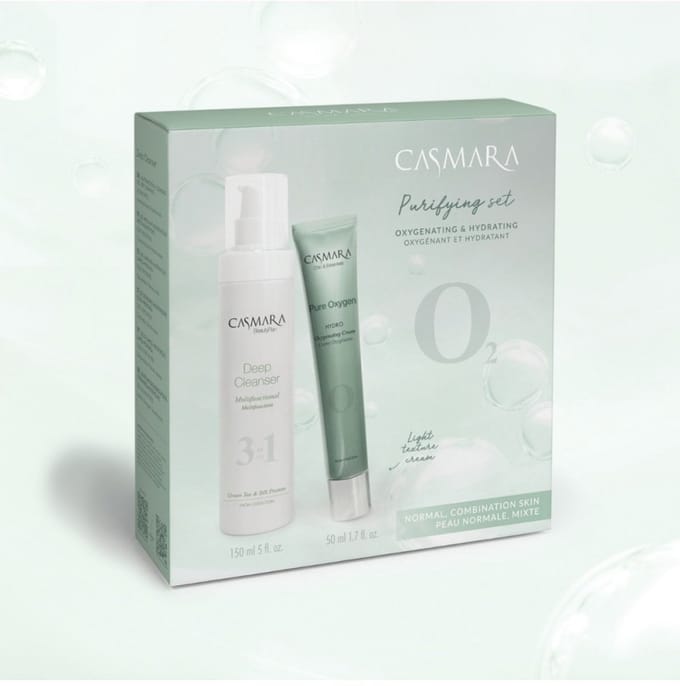 CASMARA Purifying SET Oxygenating & Hydrating 50ml + 150ml