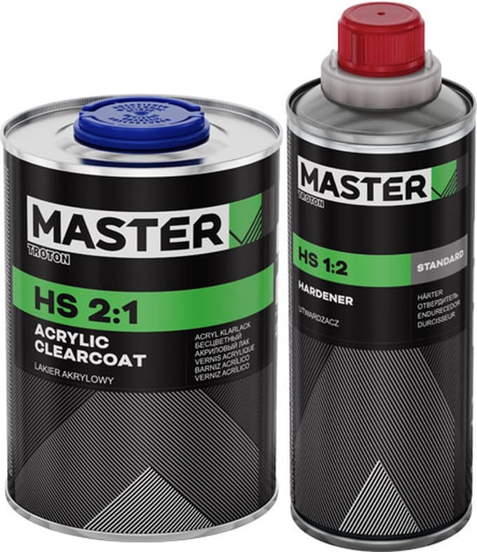 Master Troton HS Blanke Lak Set 5+2.5L