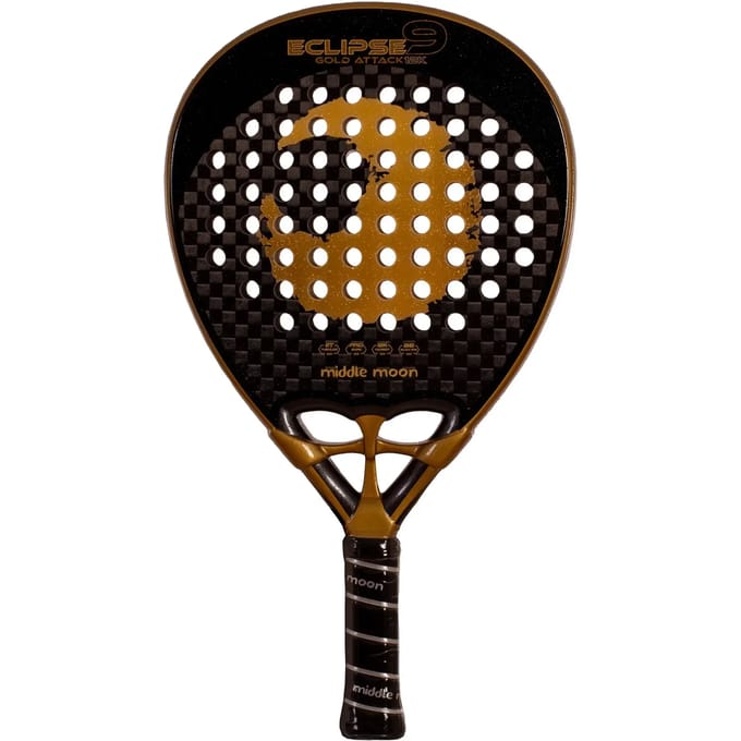 Middle Moon Eclipse 9 Gold Attack 12k padelracket