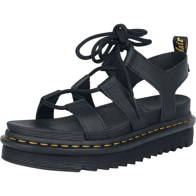 Dr. Martens Sandaal - Nartilla - Black Hydro - EU40 tot EU41 - voor Vrouwen - zwart