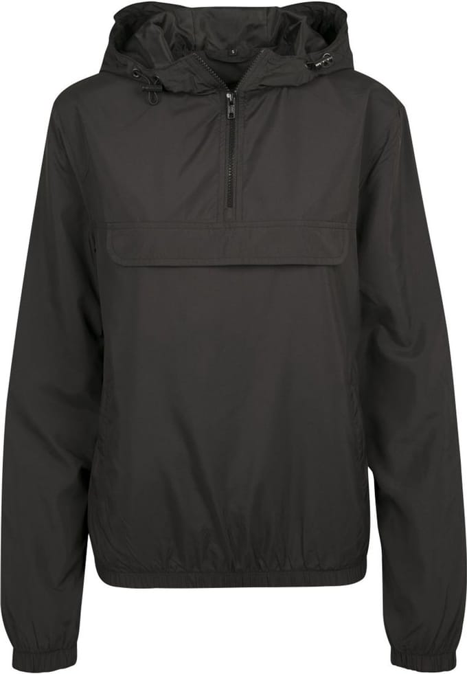 Build your Brand Ladies´ Basic Pull Over Jacket BY095 - Black - 4XL