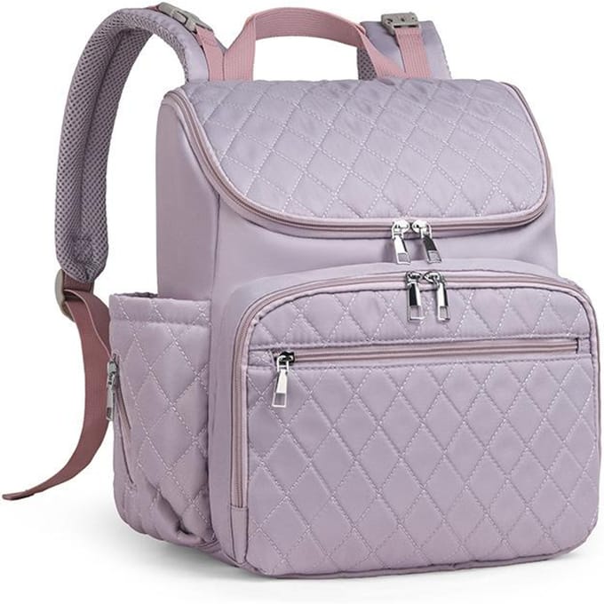 Modieuze Rugzak, Grote Capaciteit, Handige Draagbare Casual Dames Trendy Moeder en Baby Tas