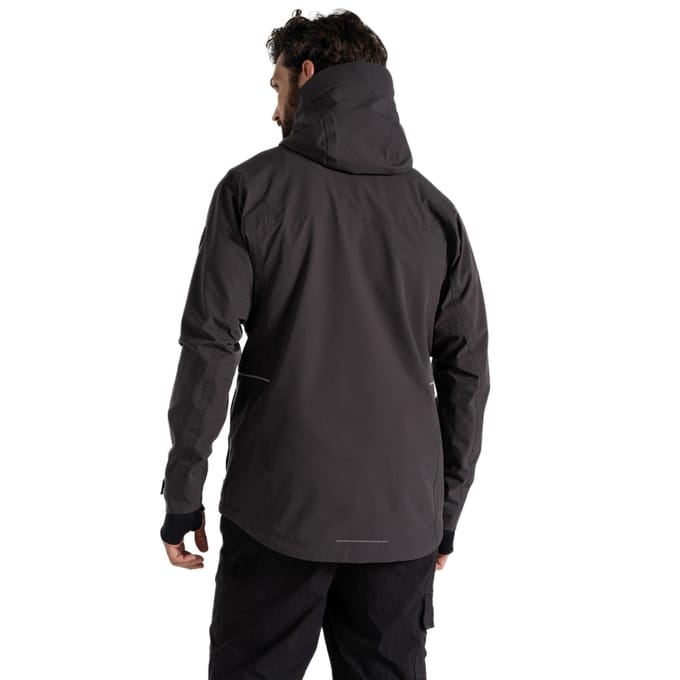 Craghoppers Heren Richmond Stretch Waterdichte Jas (Koolstofgrijs)