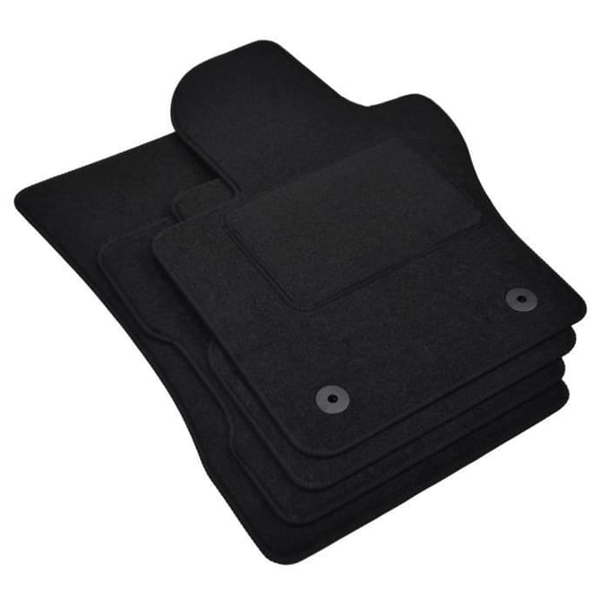 Vloermatten - Jeep - Renegade - Zwart velours - 4 stuks - Nauwkeurige pasvorm