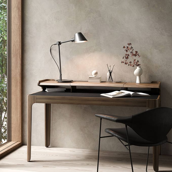 DFTP by Nordlux Tafellamp Stay Long, zwart