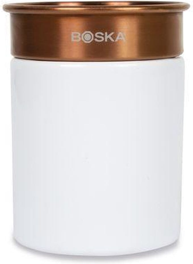 Boska Choco Flaker - Maak je eigen Chocoladevlokken - Keramiek - Wit/Koper