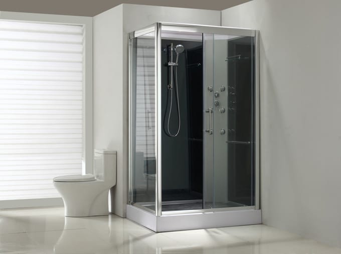 Sanifun complete douchecabine Milla 1200 x 900 Kitvrij