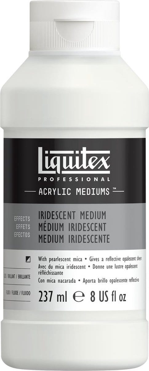 Liquitex 107008 Professional Iridescent Medium 237 ml – Acryl Additief voor Schitterende Kleuren & Glansfinish