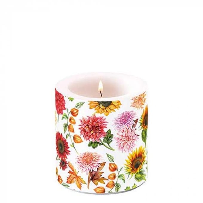 Ambiente Kaars klein Autumn blooming