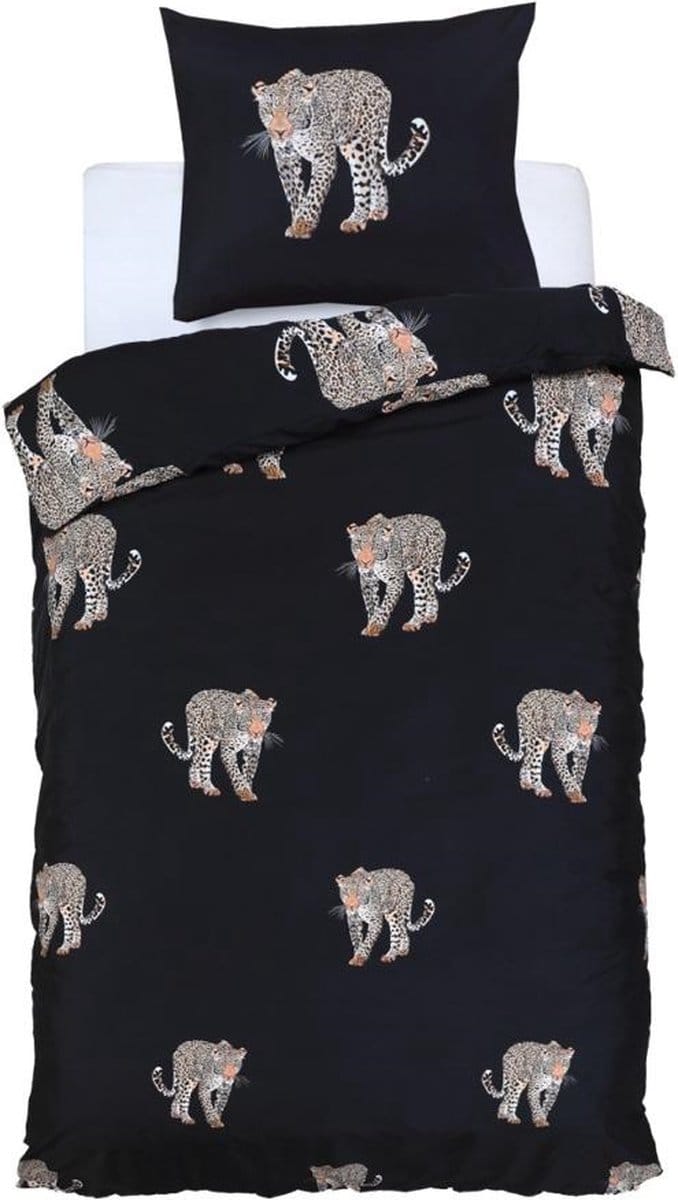 Husch Dekbedovertrek Leopards - 140x200/220 - Panter