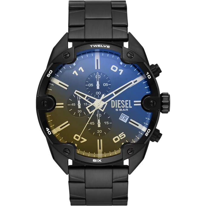 Diesel DZ4609 Herenhorloge 49 mm - Zwart