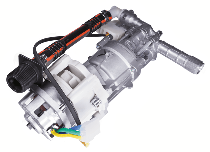 Motor + pump assy.