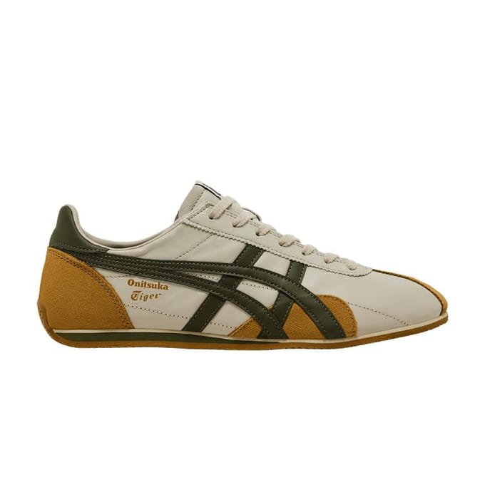 Onitsuka Tiger Runspark 'Beige Olijfgroen Mosterdgeel' 37 beige