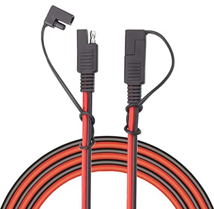 Verlengsnoer SAE Adapterkabel 5m - 16AWG 2-Pin Quick Connect/Disconnect