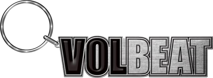 Volbeat - Logo Sleutelhanger - Zilverkleurig/Zwart