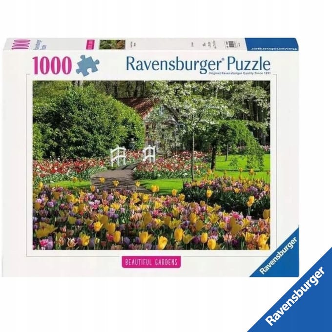 Ravensburger Keukenhof Tuinen Puzzel 1000 Stukjes