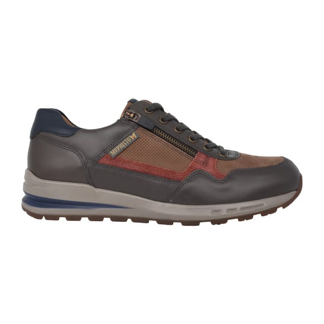 Mephisto Bradley - heren sneaker - Grijs - maat 46 (EU) 11 (UK)
