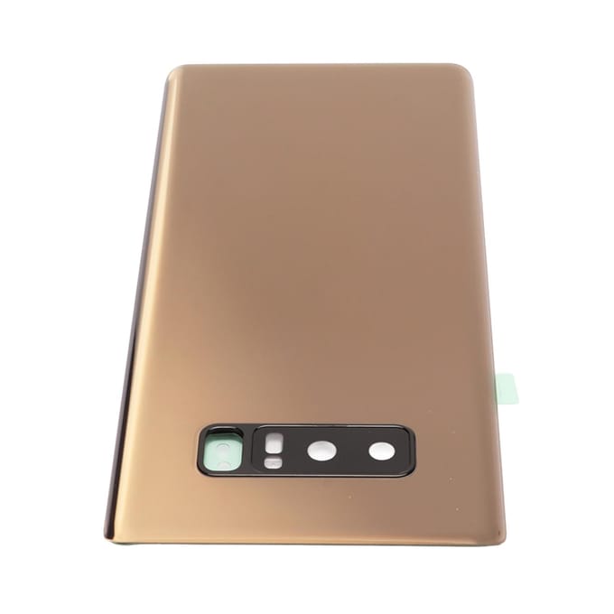 Kit voor vervanging achterkant glazen cover voor Samsung Galaxy Note 8 Reparatie glazen cover voorscherm goud