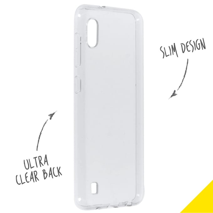 Accezz Hoesje - Geschikt voor Samsung Galaxy A10 - Clear Backcover - Transparant
