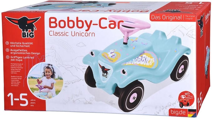 BIG Bobby Car Classic Eenhoorn Loopauto