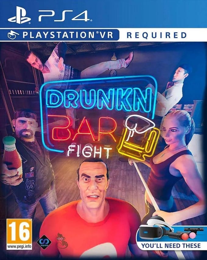 Dronken Bar Gevecht (VR) - Sony PlayStation 4 - Fighting