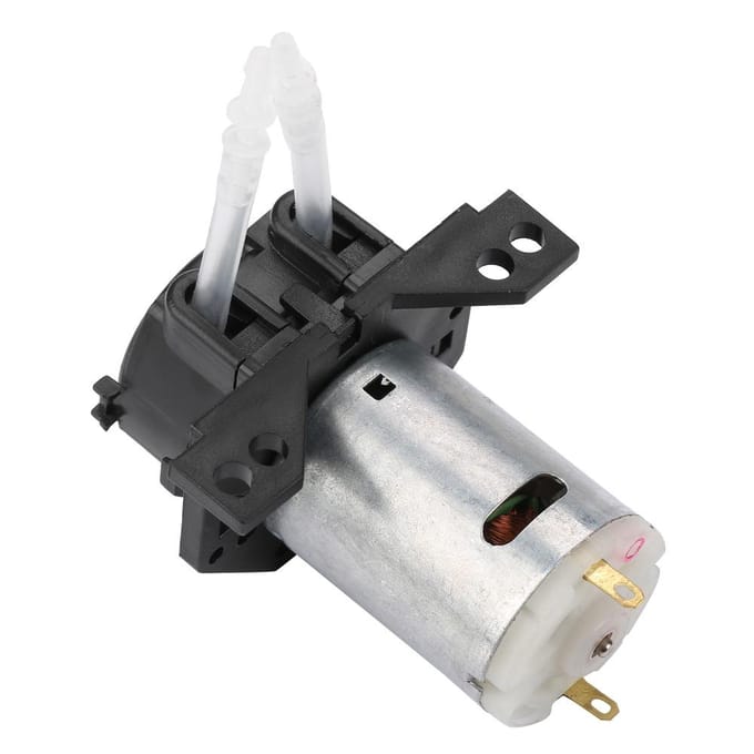 Doseerpomp DIY Peristaltische Slangkop Voor Aquarium Lab Chemische Analyse 12v 3*5 wit