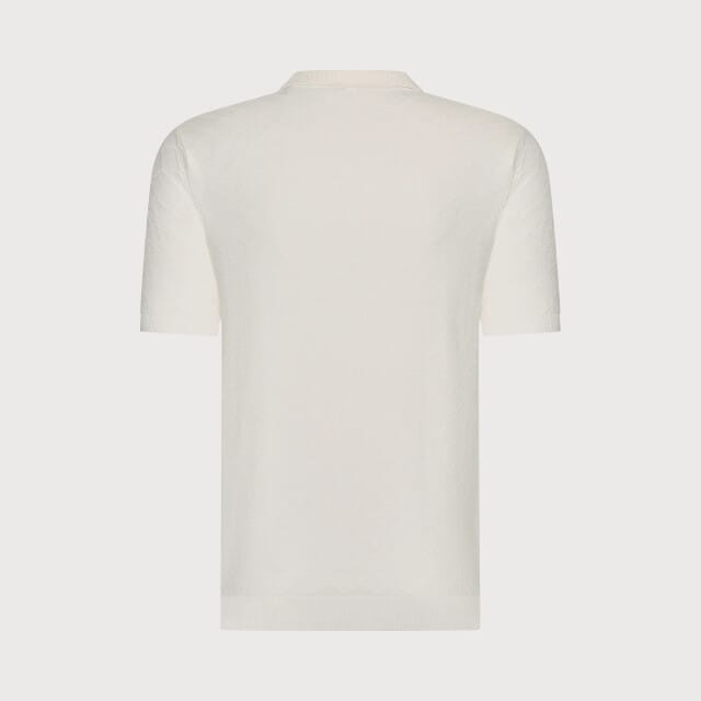 Blue Industry De structuurbreisel polo |