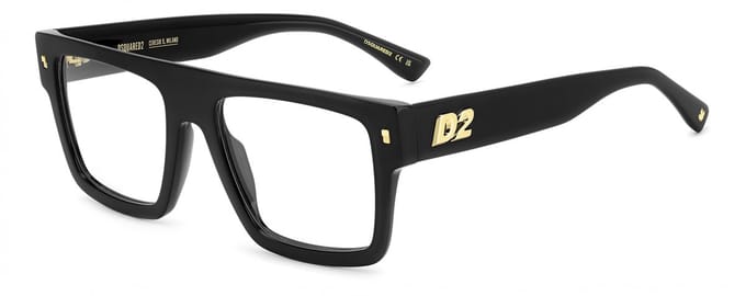 Dsquared2 D2 0147 Black 54/19/145 MAN Brilmonturen